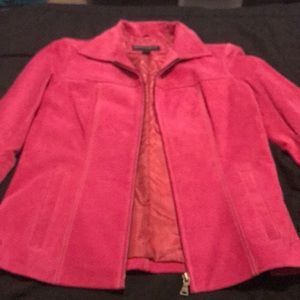 Ladies suede jacket